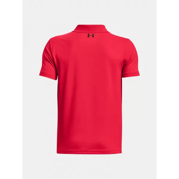  Majica za dječake UNDER ARMOUR UA PERFORMANCE POLO 1377346-600 CRVENA 