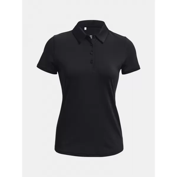  Ženska majica kratkih rukava UNDER ARMOUR UA PLAYOFF SS POLO 1377335-001 CRNA 