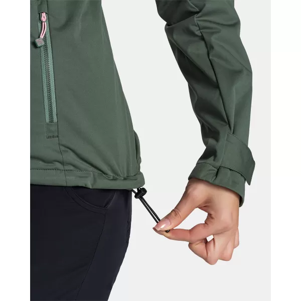 Ženska softshell jakna KILPI BELTRA-W TL0107KI TAMNO ZELENA 