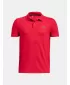 Majica za dječake UNDER ARMOUR UA PERFORMANCE POLO 1377346-600 CRVENA