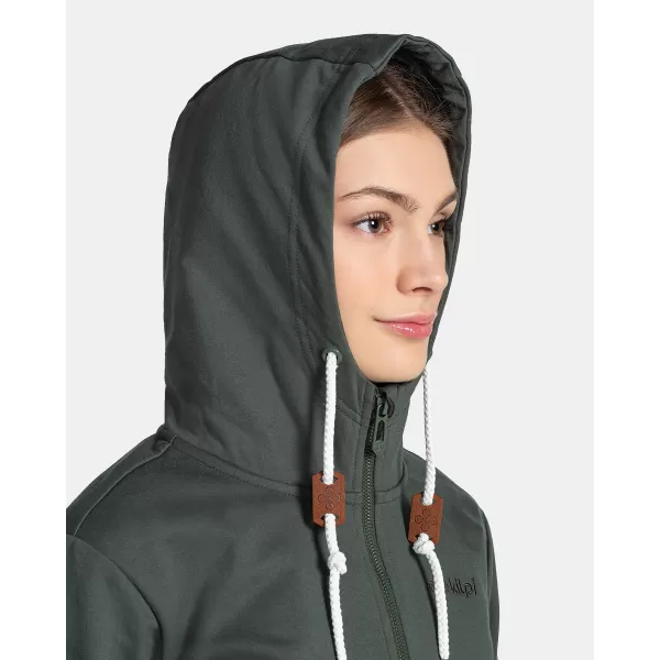  Ženski sweatshirt KILPI BERY-W TL0210KI TAMNO ZELENA 