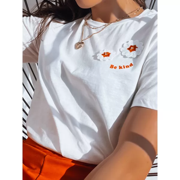  T -majica DSTREET BE KIND RY2163 BIJELA 