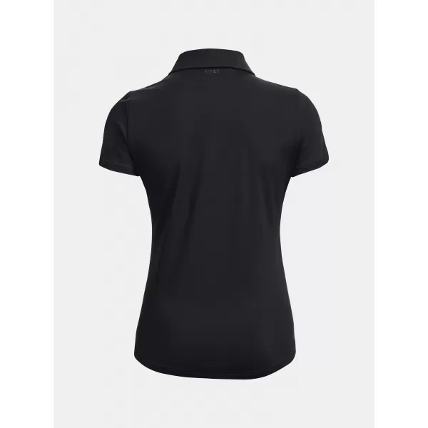  Ženska majica kratkih rukava UNDER ARMOUR UA PLAYOFF SS POLO 1377335-001 CRNA 