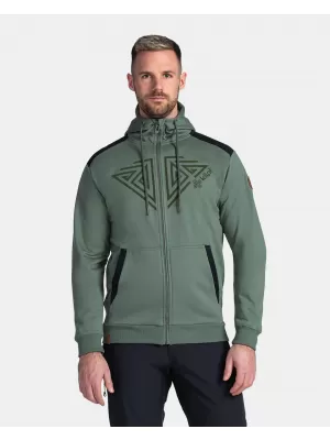 Muški sweatshirt KILPI ADELAN-M TM0207KI TAMNO ZELENA