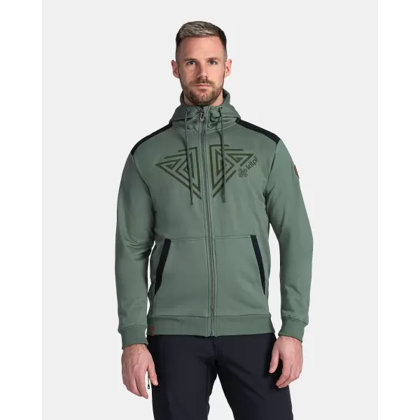  Muški sweatshirt KILPI ADELAN-M TM0207KI TAMNO ZELENA 