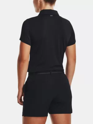 Ženska majica kratkih rukava UNDER ARMOUR UA PLAYOFF SS POLO 1377335-001 CRNA