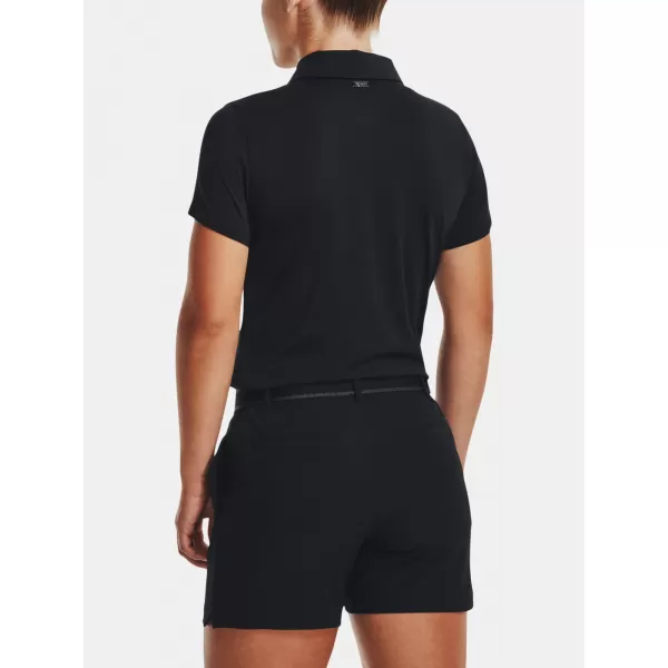  Ženska majica kratkih rukava UNDER ARMOUR UA PLAYOFF SS POLO 1377335-001 CRNA 