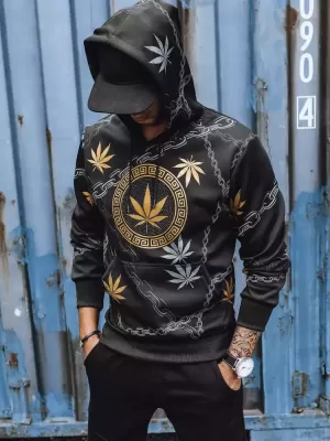Muška dukserica DSTREET BX5311 CRNI
