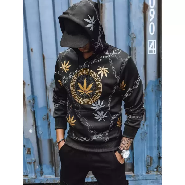 Muška dukserica DSTREET BX5311 CRNI 