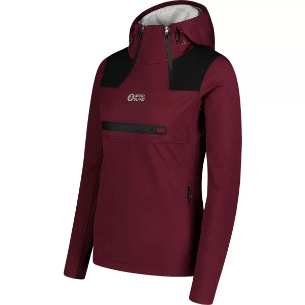  Ženska softshell jakna NORDBLANC KANGAROO NBSSL7895 CRVENA 