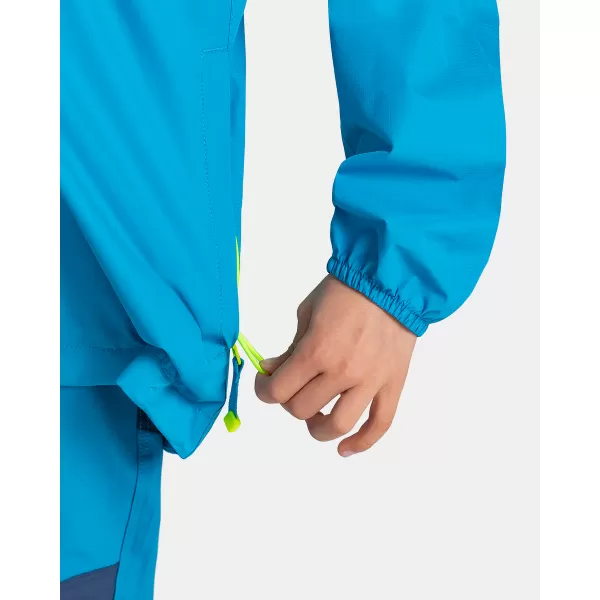  Dječja jakna KILPI DAMIRI-J TJ0518KI MINT/BIJELA/DUBOKA CRNA 