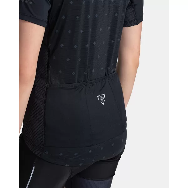  Ženski biciklistički dres KILPI MOATE-W TL0354KI CRNA 