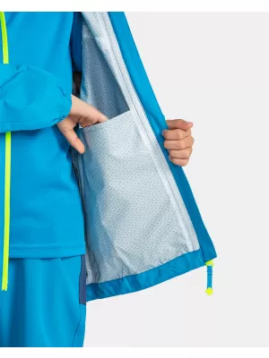 Dječja jakna KILPI DAMIRI-J TJ0518KI MINT/BIJELA/DUBOKA CRNA