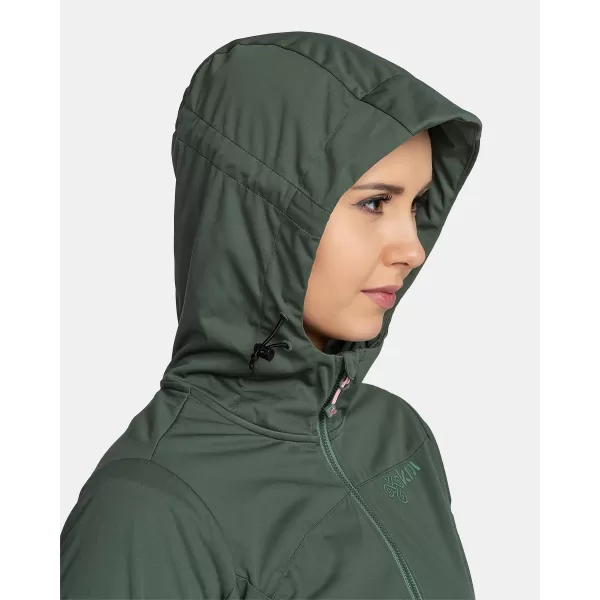  Ženska softshell jakna KILPI BELTRA-W TL0107KI TAMNO ZELENA 