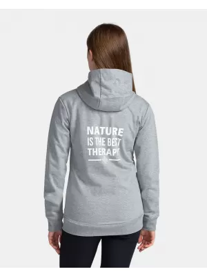 Ženski sweatshirt KILPI BERY-W TL0210KI SVIJETLOSIVA