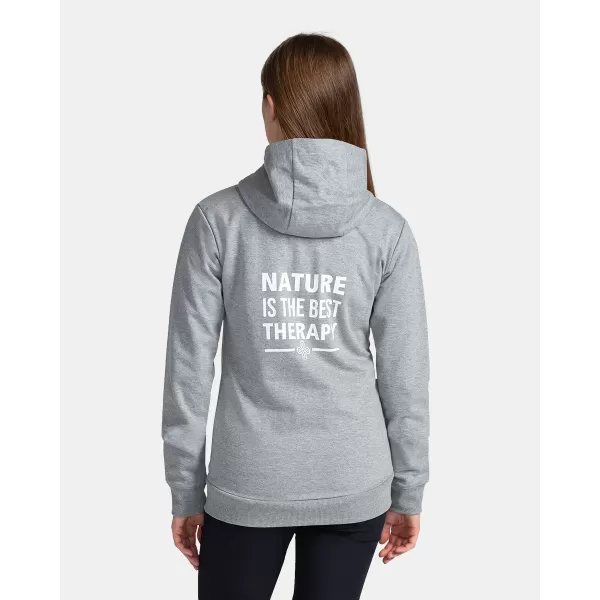  Ženski sweatshirt KILPI BERY-W TL0210KI SVIJETLOSIVA 