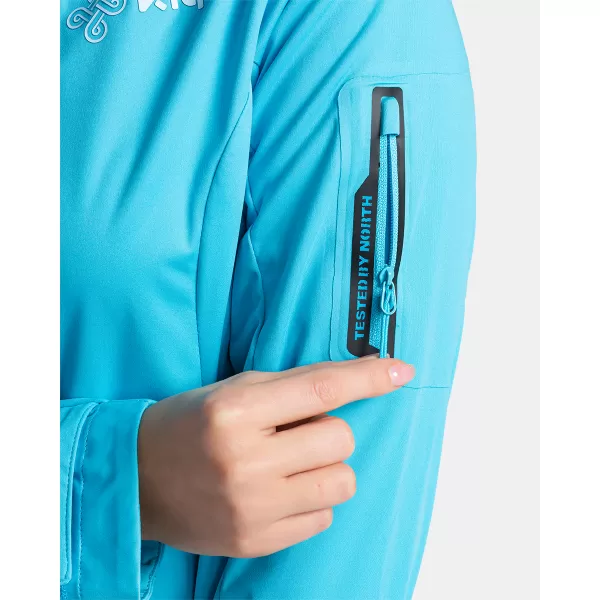 Ženska softshell jakna KILPI BELTRA-W TL0107KI PLAVA 