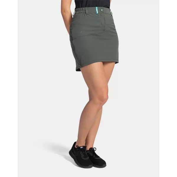  Ženska suknja KILPI ANA-W TL0419KI TAMNO ZELENA 