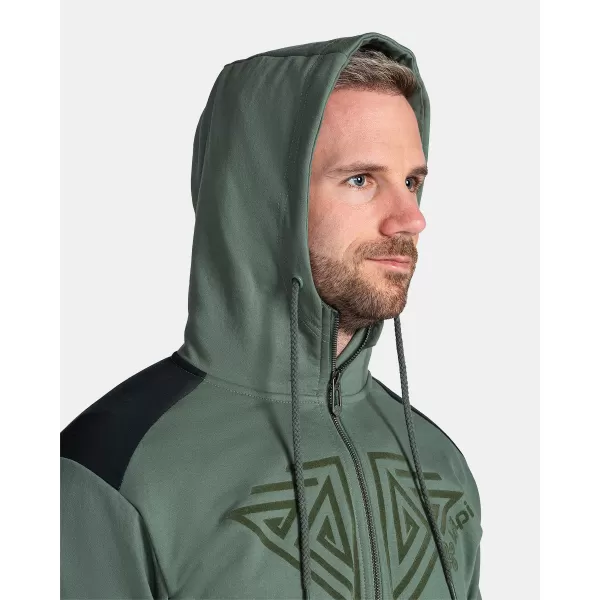  Muški sweatshirt KILPI ADELAN-M TM0207KI TAMNO ZELENA 