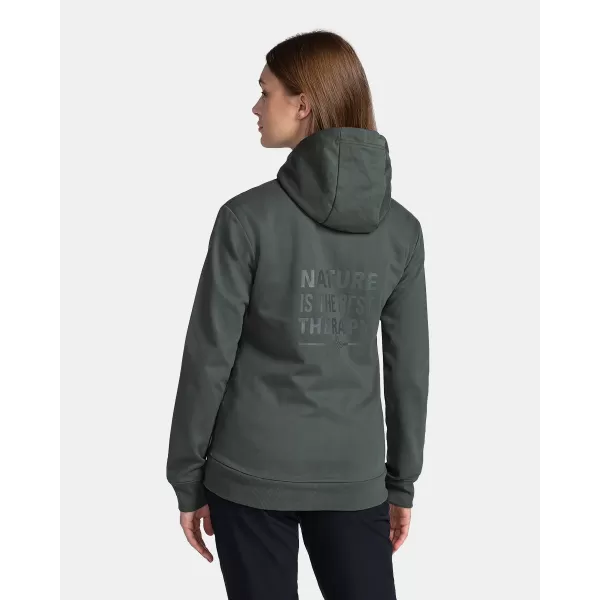  Ženski sweatshirt KILPI BERY-W TL0210KI TAMNO ZELENA 