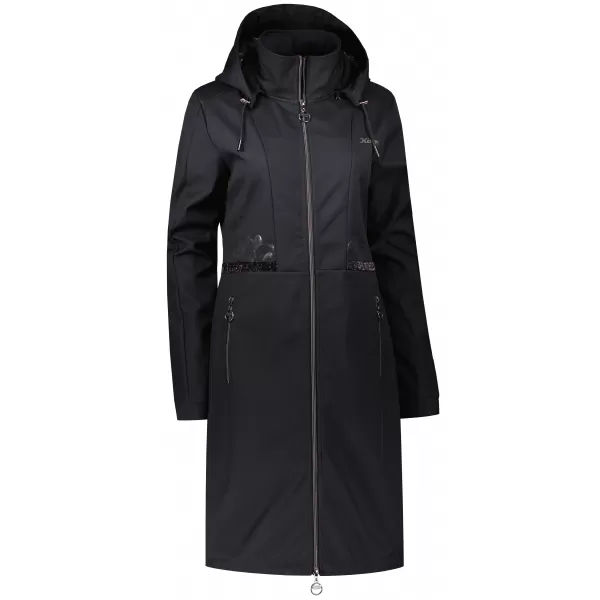  Ženski softshell kaput KIXMI RITA CRNO 