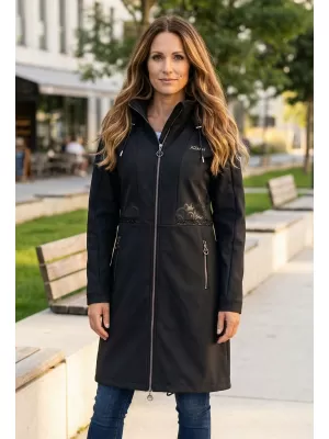 Ženski softshell kaput KIXMI RITA CRNO