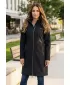 Ženski softshell kaput KIXMI RITA CRNO