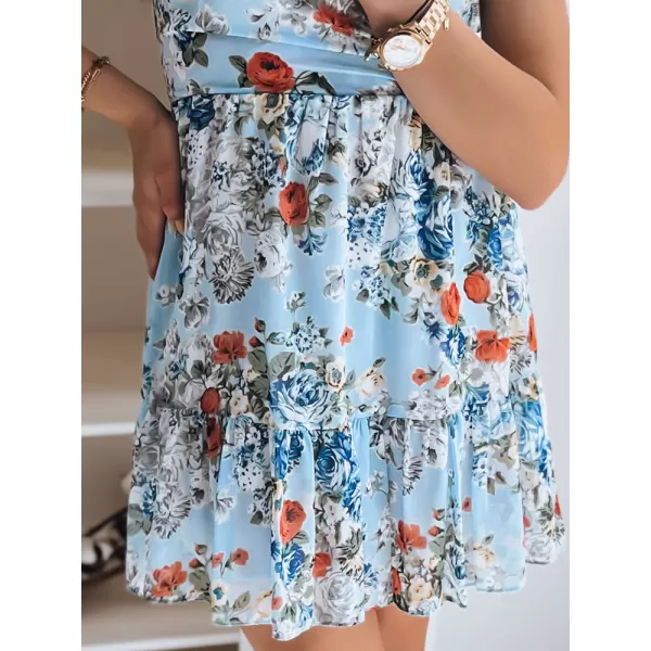  Haljina DSTREET PRIMOSA EY2328 PLAVI 