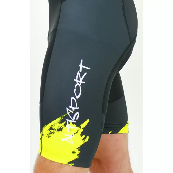  Muške vrhunske biciklističke hlače ALTISPORT SWE/ALM01S13 NEON ŽUTA 