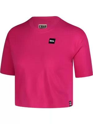 Ženski skraćeni top NORDBLANC CROPTOP NBSLT7819 RUŽIČASTA