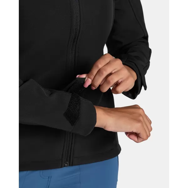  Ženska softshell jakna KILPI RAVIA-W TL0109KI CRNA 
