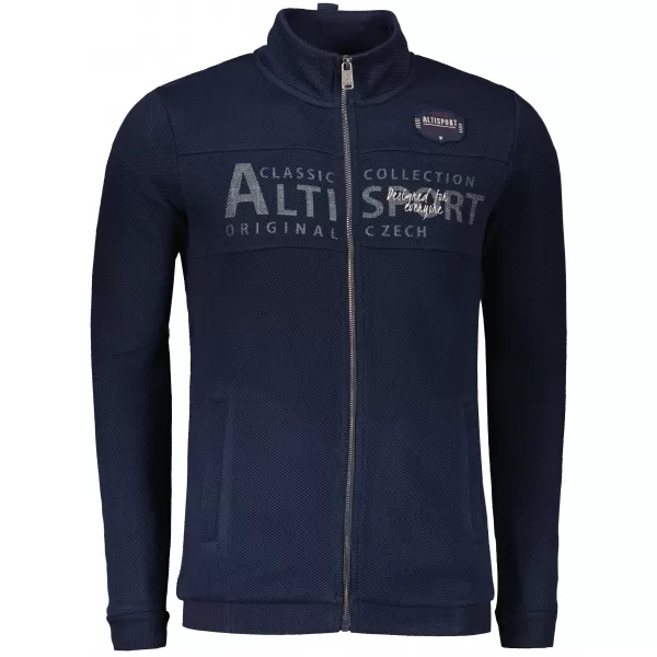  Muški sweatshirt ALTISPORT BLAKE TAMNO PLAVA 