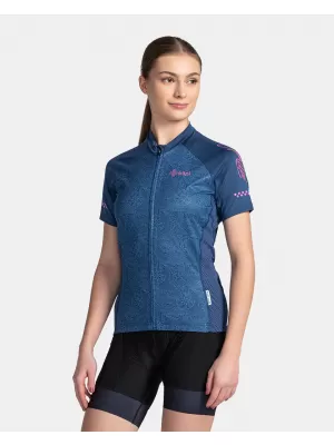 Ženski biciklistički dres KILPI MOATE-W TL0354KI TAMNOPLAVA