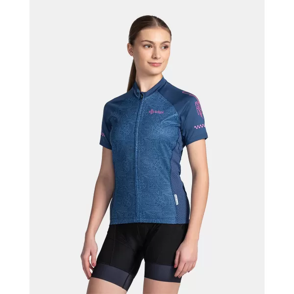  Ženski biciklistički dres KILPI MOATE-W TL0354KI TAMNOPLAVA 