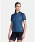 Ženski biciklistički dres KILPI MOATE-W TL0354KI TAMNOPLAVA