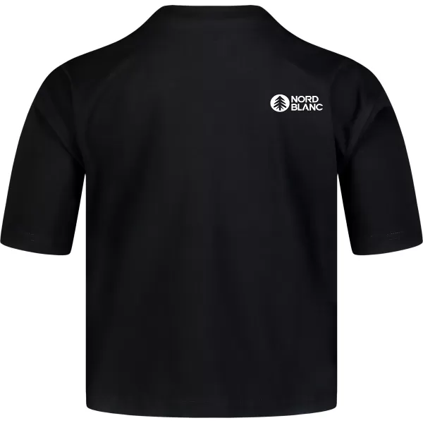  Ženski skraćeni top NORDBLANC CROPTOP NBSLT7819 CRNA 