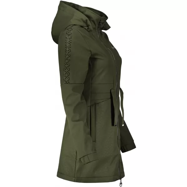  Ženski softshell kaput KIXMI RHODIE VOJNOG 