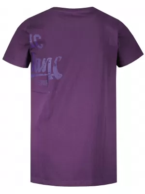 Djevojačka majica NORDBLANC NBSKT6310L LJUBIČASTA