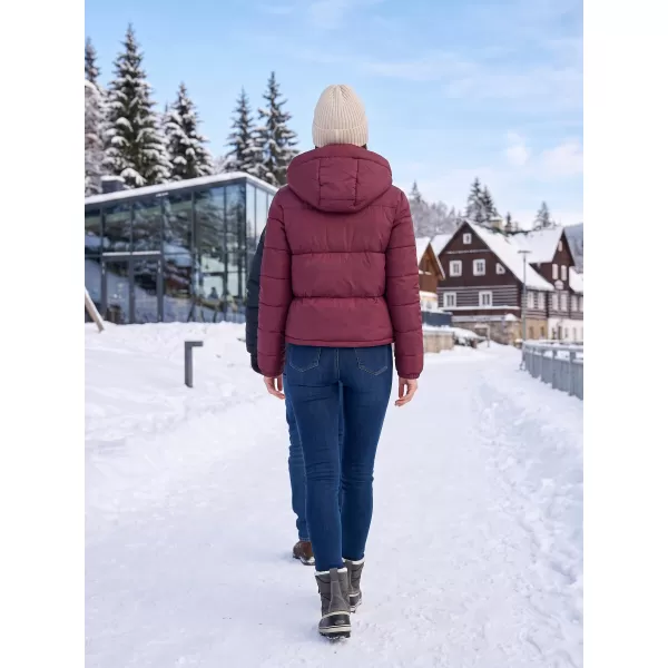  Ženska jakna KIXMI REINA TAMNOCRVENA 