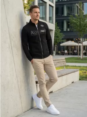 Muški sweatshirt ALTISPORT BLAKE CRNO