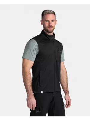 Muški softshell prsluk KILPI RIELLO-M TM0111KI CRNA