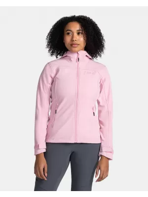 Ženska softshell jakna KILPI RAVIA-W TL0109KI SVIJETLORUŽIČASTA