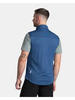 Muški softshell prsluk KILPI RIELLO-M TM0111KI TAMNOPLAVA