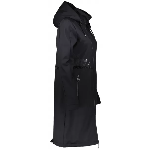  Ženski softshell kaput KIXMI RITA CRNO 