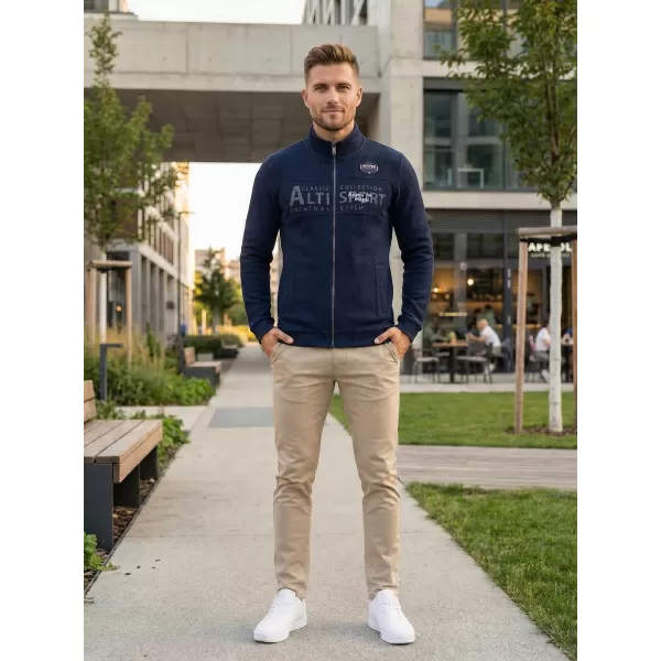  Muški sweatshirt ALTISPORT BLAKE TAMNO PLAVA 