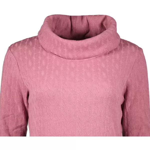  Ženska sweatshirt haljina KIXMI RIVA TAMNO ROZA 