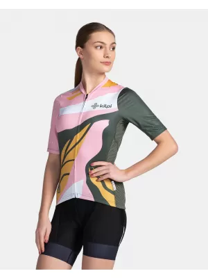 Ženski biciklistički dres KILPI RITAEL-W TL0352KI TAMNO ZELENA
