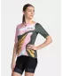 Ženski biciklistički dres KILPI RITAEL-W TL0352KI TAMNO ZELENA