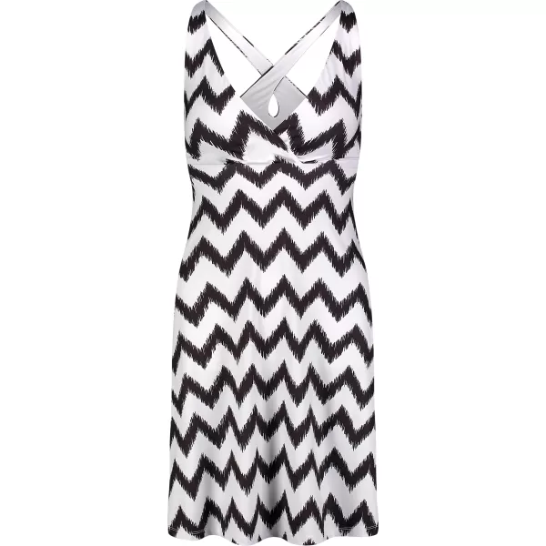  Haljina NORDBLANC V-NECK NBSLD7804 CRNA 
