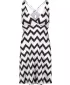 Haljina NORDBLANC V-NECK NBSLD7804 CRNA
